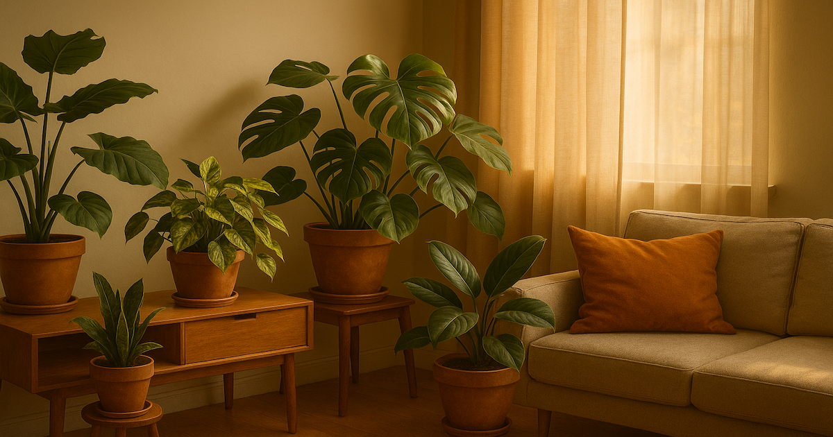 Forest Bathing at Home with Houseplants