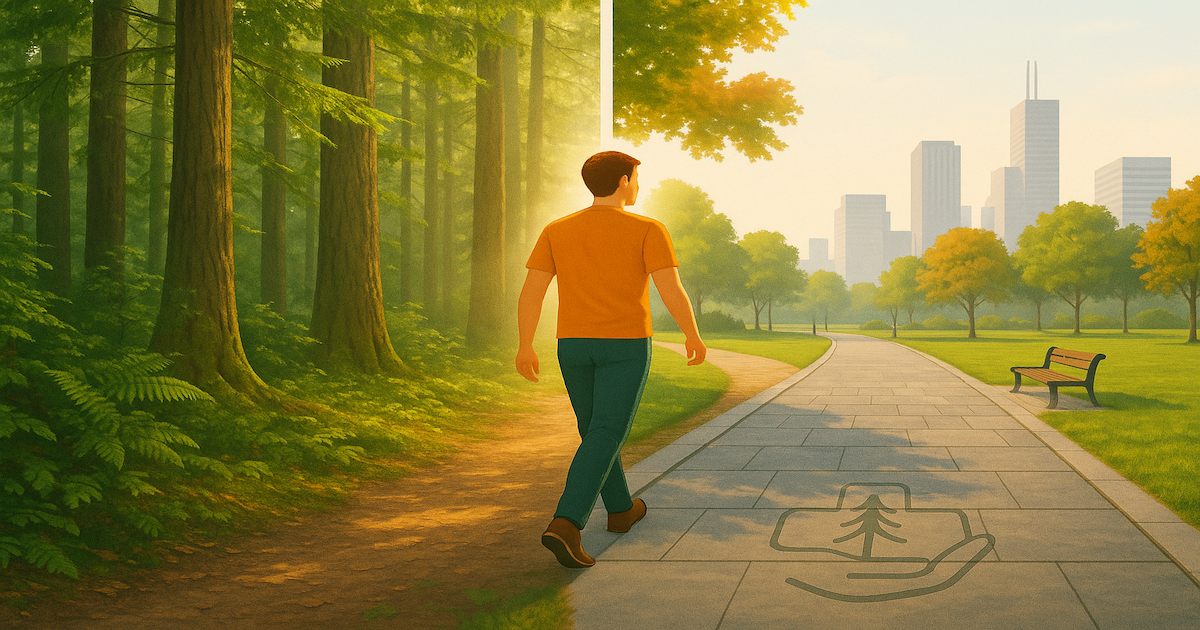 Forest Bathing vs. Urban Parks: Comparing Stress Biomarkers