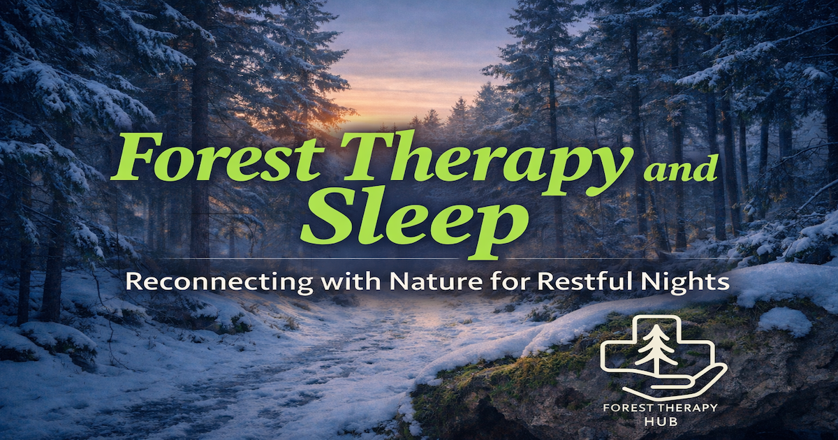 Forest Therapy and Sleep.